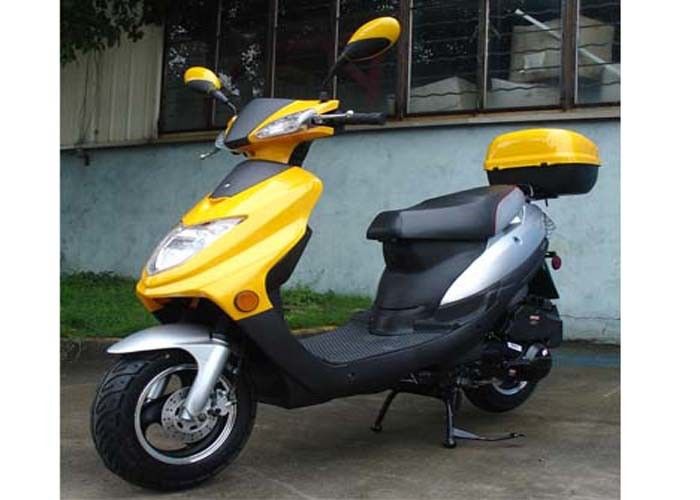 colore di alluminio dell'orlo quattro di motore 125cc del motorino 4 del cilindro adulto del colpo 1 con la grande scatola posteriore