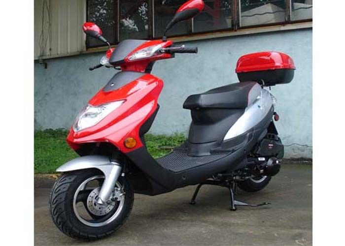 colore di alluminio dell'orlo quattro di motore 125cc del motorino 4 del cilindro adulto del colpo 1 con la grande scatola posteriore
