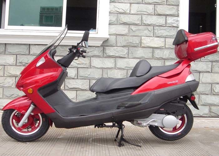 Motorino azionato da motore rosso con il freno di mano, motorino di motore 150cc con forte luce