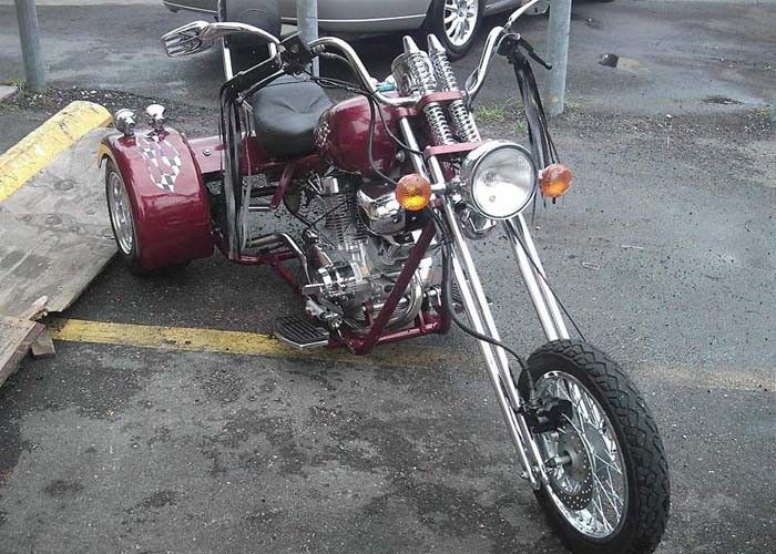 V motocicli gemellati di Trikes del selettore rotante del motociclo del selettore rotante del cilindro 250cc con il grande faro