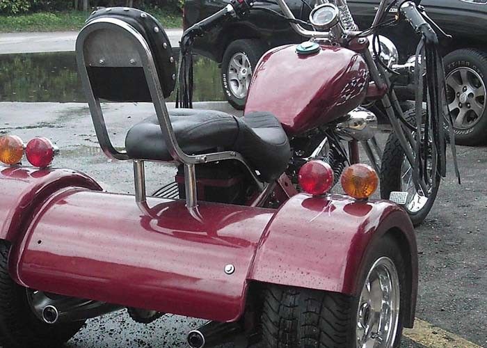 V motocicli gemellati di Trikes del selettore rotante del motociclo del selettore rotante del cilindro 250cc con il grande faro