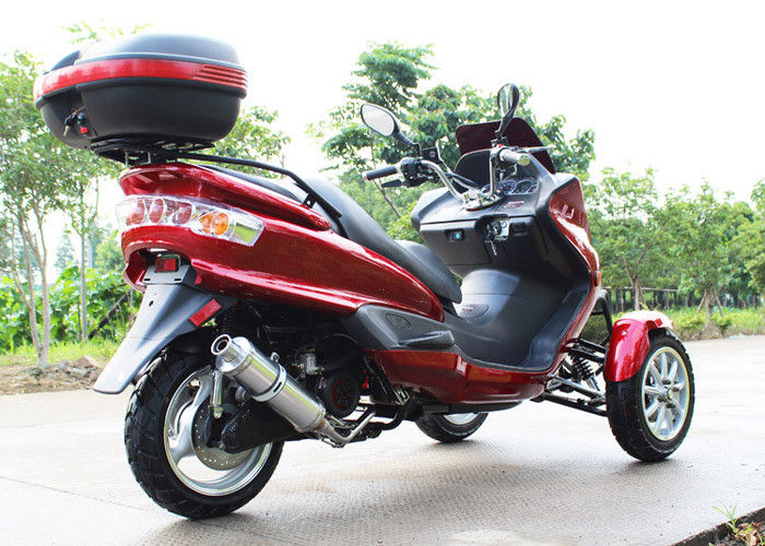 motociclo 150cc del motorino di 3 ruote con il motore di 7.0kw 7500r/min 8HP/scatola della parte posteriore