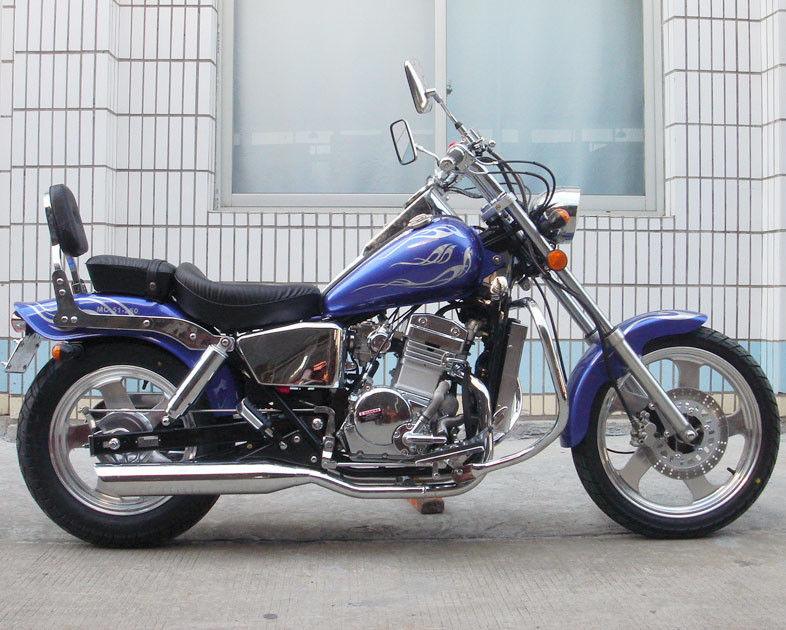 I motocicli ad alta potenza raffreddati ad acqua 250cc digiunano freno a tamburo elettrico della parte posteriore del motociclo