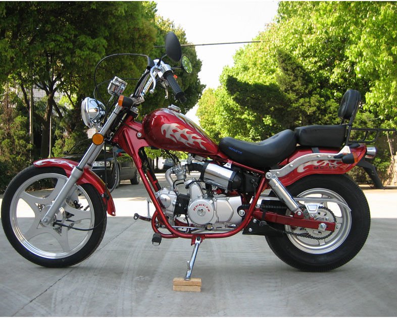motocicli ad alta potenza 50cc con velocità 2 internazionale raffreddato aria dell'ingranaggio 4 dei sedili