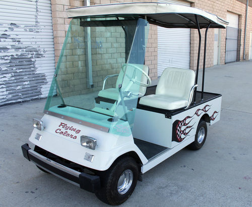 2 carretti di golf elettrici dei sedili 150cc facili vanno aria del cilindro a quattro tempi del carretto di golf singola raffreddata