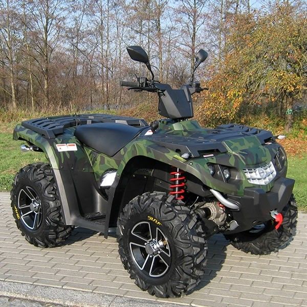 Lubrifichi il doppio a quattro ruote raffreddato di 400cc Atv/scelga A - braccio con lo spostamento elettrico dell'orlo di alluminio