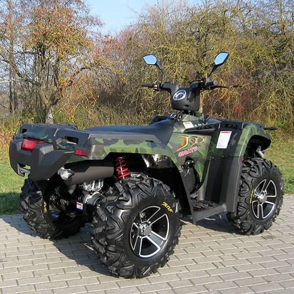 Lubrifichi il doppio a quattro ruote raffreddato di 400cc Atv/scelga A - braccio con lo spostamento elettrico dell'orlo di alluminio