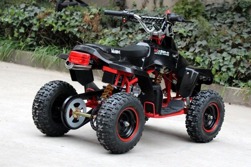 800w 48v scherza la bici elettrica del quadrato, veicolo a quattro ruote elettrico per la trasmissione dell'azionamento di asse degli adulti