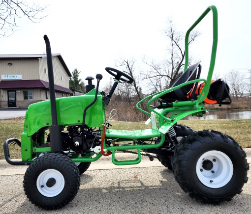 Luci di Jeep Fully Auto With Hitch del carretto di golf dell'uomo di Mini Farm Tractor With Reverse 125cc uno