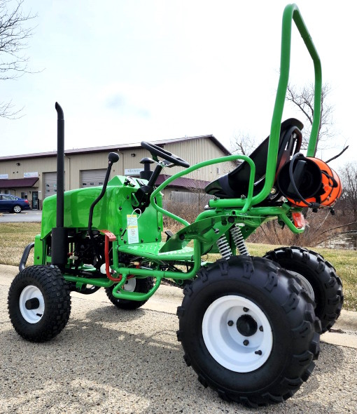 Luci di Jeep Fully Auto With Hitch del carretto di golf dell'uomo di Mini Farm Tractor With Reverse 125cc uno