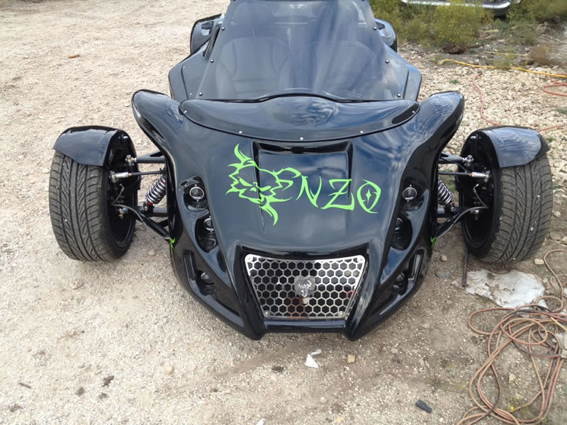 1998cc 3 ad alta potenza spingono la motocicletta con 2 sedili e sistemi dell'automobile, 29x18R20