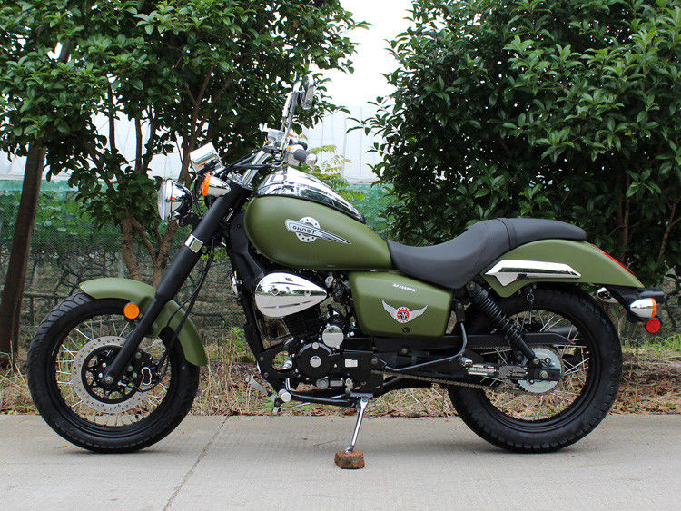 Selettore rotante verde del Bobber 250cc dell'esercito 90 km/ora del consumo di olio basso con la trasmissione manuale 5
