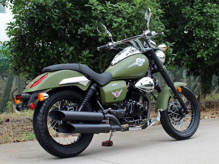 Selettore rotante verde del Bobber 250cc dell'esercito 90 km/ora del consumo di olio basso con la trasmissione manuale 5