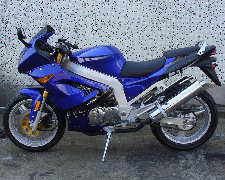 Motociclo sicuro del selettore rotante 250cc con il doppio colpo del cilindro quattro e quattro colori