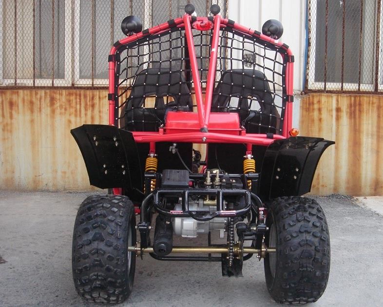 Go-kart con errori di doppio Seat dei go-kart del freno a disco del franco/RR 150cc con il sistema iniziare elettrico