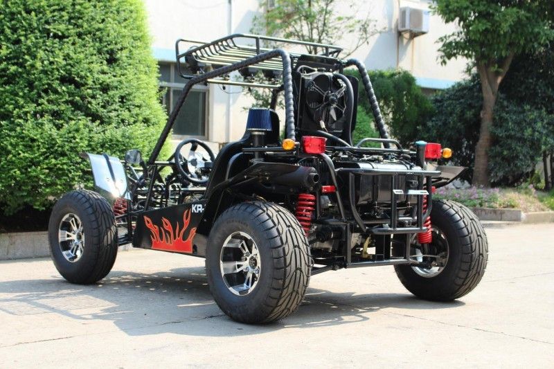 Grande carrozzino raffreddato ad acqua extra 650cc 23 L serbatoio di combustibile dei go-kart del singolo cilindro