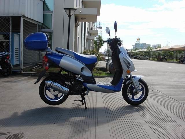mini motorino 150cc con il motore raffreddato aria forzata di Cvt, freno a tamburo anteriore della parte posteriore del disco