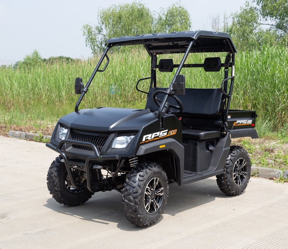 200CC EFI Utv monocilindro a quattro tempi, fusoliera con tetto duro corto (dump bed)