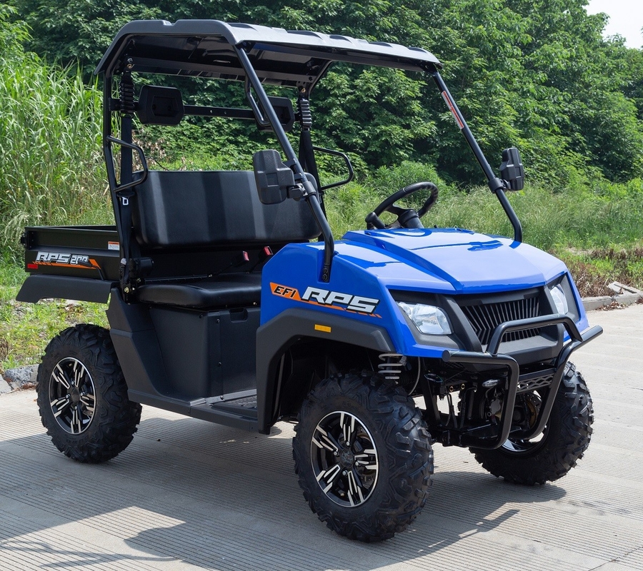 200CC EFI Utv monocilindro a quattro tempi, fusoliera con tetto duro corto (dump bed)