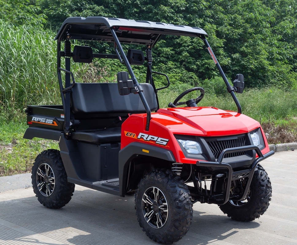 200CC EFI Utv monocilindro a quattro tempi, fusoliera con tetto duro corto (dump bed)