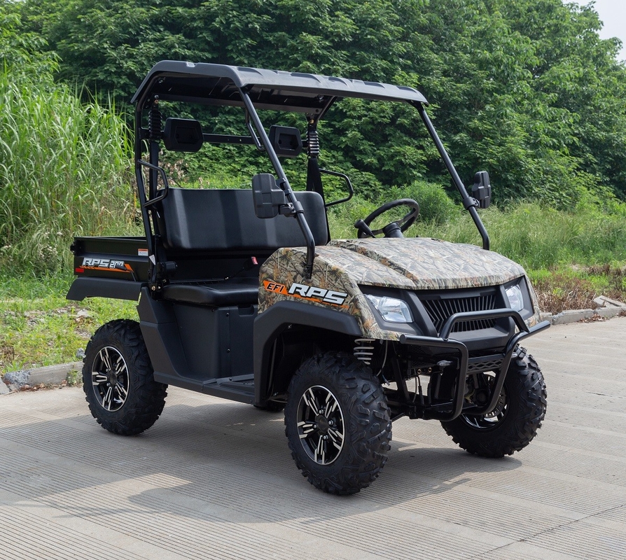 200CC EFI Utv monocilindro a quattro tempi, fusoliera con tetto duro corto (dump bed)