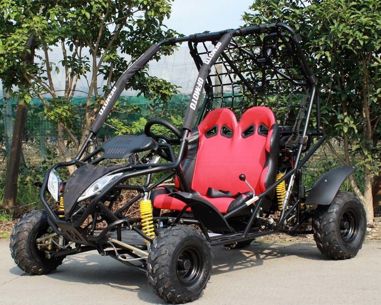 Tipo orizzontale dispositivo di raffreddamento del singolo cilindro di aria adulto dei go-kart con gli orli della lega di alluminio