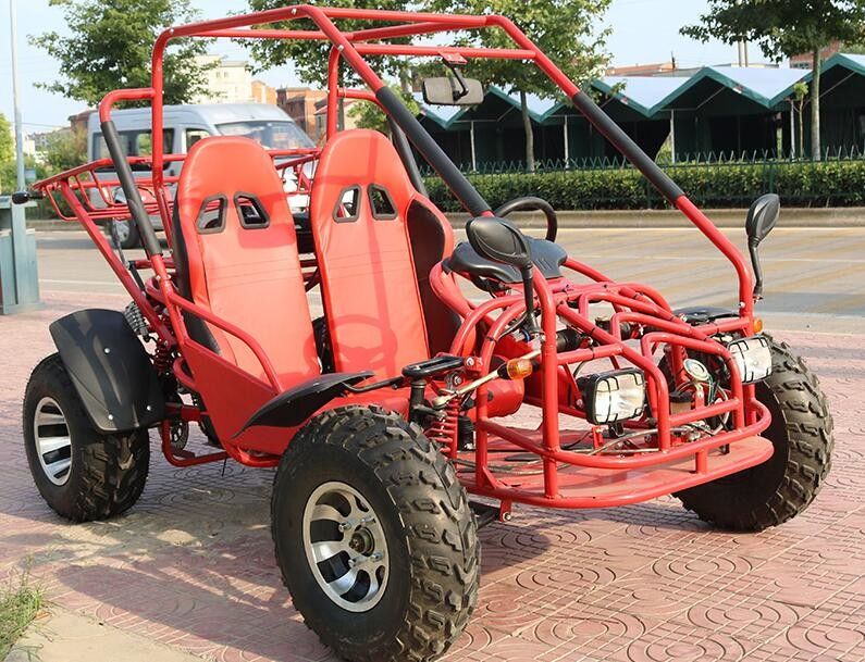 Il tipo orizzontale aria del colpo del carrozzino 4 dei go-kart raffredda 4 Seater freno a disco parte posteriore/anteriore