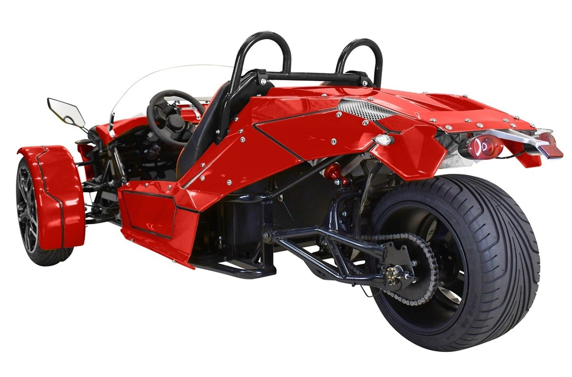 Tri Wheel Motorcycle E-Spider 72V Trike Potente 3000w Mid Drive Motore Con Batteria Al Litio