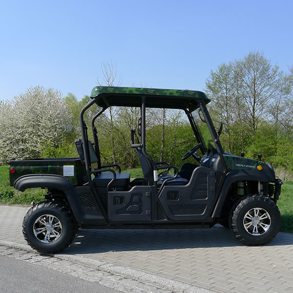 Veicoli utilitari a gas Motore CF di qualità con iniezione di carburante Bosch EFI 500cc a 4 posti