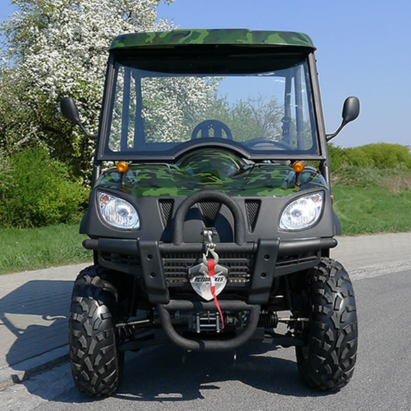 Veicoli utilitari a gas Motore CF di qualità con iniezione di carburante Bosch EFI 500cc a 4 posti