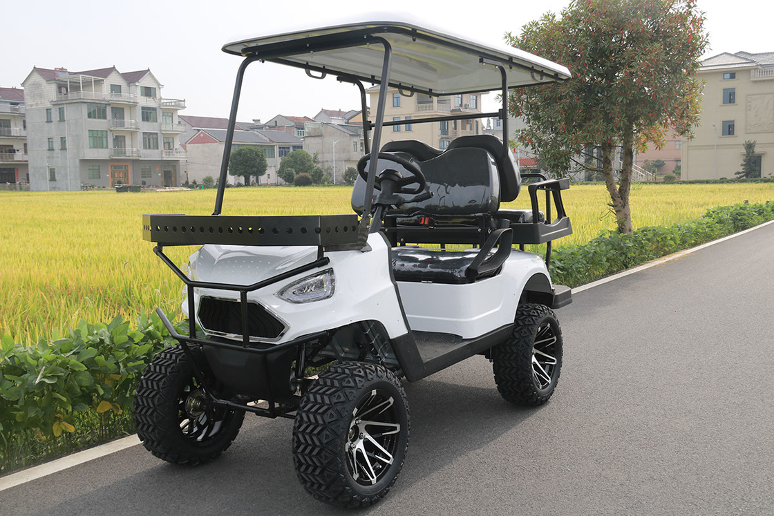 Carrello da golf elettrico con 4 posti e portabatterie 48V/4000W,150A batteria al litio