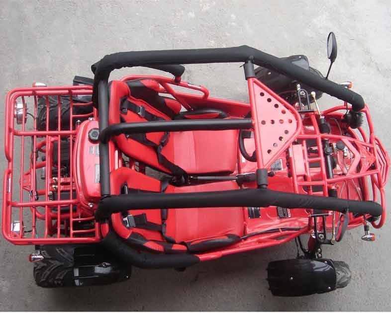 L'aria con errori dei go-kart a grandezza naturale ha raffreddato 150cc Cvt con comando a catena