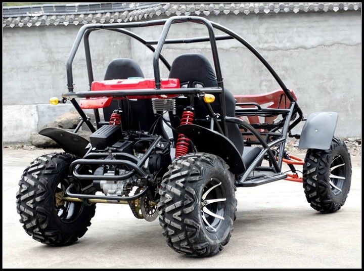 CARROZZINO di DUNA dei GO-KART 250CC KART di CORSA PER l'ADULTO CON 2 GRANDI LUCI CAPE