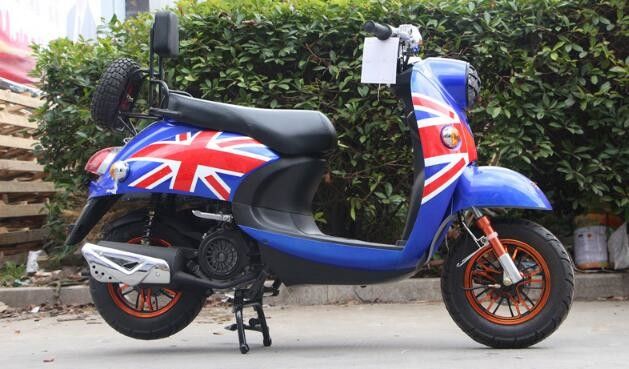 Un'aria di 4 colpi ha raffreddato il freno a tamburo adulto della parte posteriore del disco della parte anteriore del motorino di motore 150cc