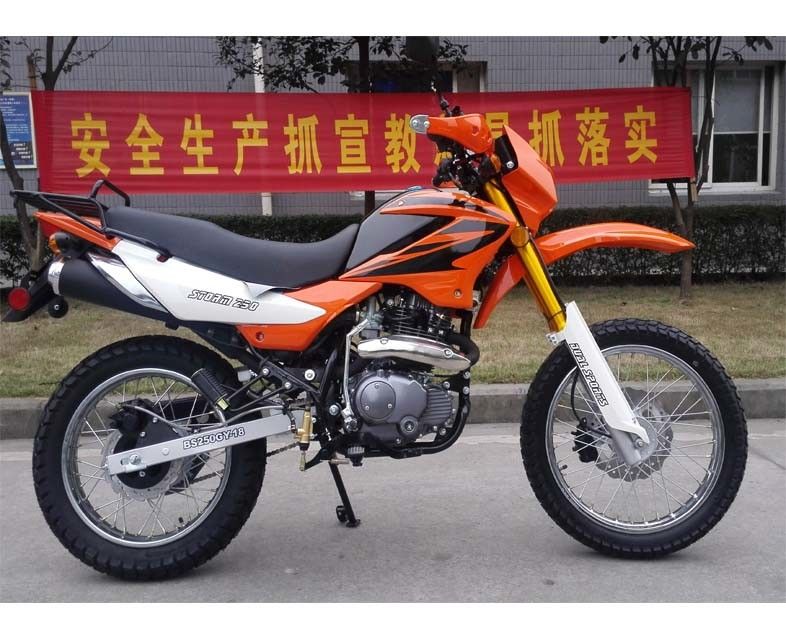 motociclo di Off Road del motociclo della bici della sporcizia di raffreddamento a aria 229cc con il motore dell'asse dell'equilibrio di raffreddamento a aria