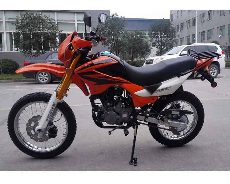 motociclo di Off Road del motociclo della bici della sporcizia di raffreddamento a aria 229cc con il motore dell'asse dell'equilibrio di raffreddamento a aria