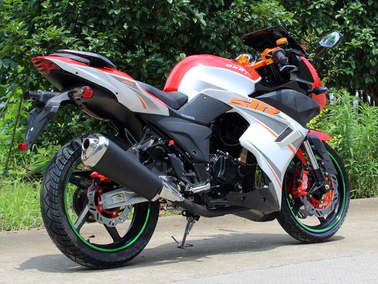 La singola aria del colpo del cilindro 4 ha raffreddato il motociclo del selettore rotante 250cc con il disco/freno a disco