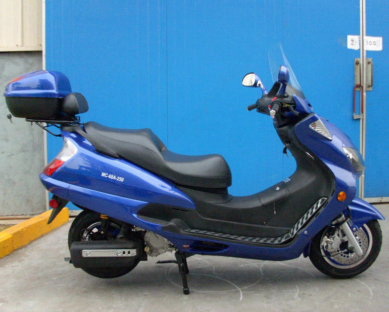 Motorino di motore dell'ingranaggio di Cvt 250cc con la gomma anteriore del punto di Chengshin del freno a disco della parte posteriore del disco dell'ABS