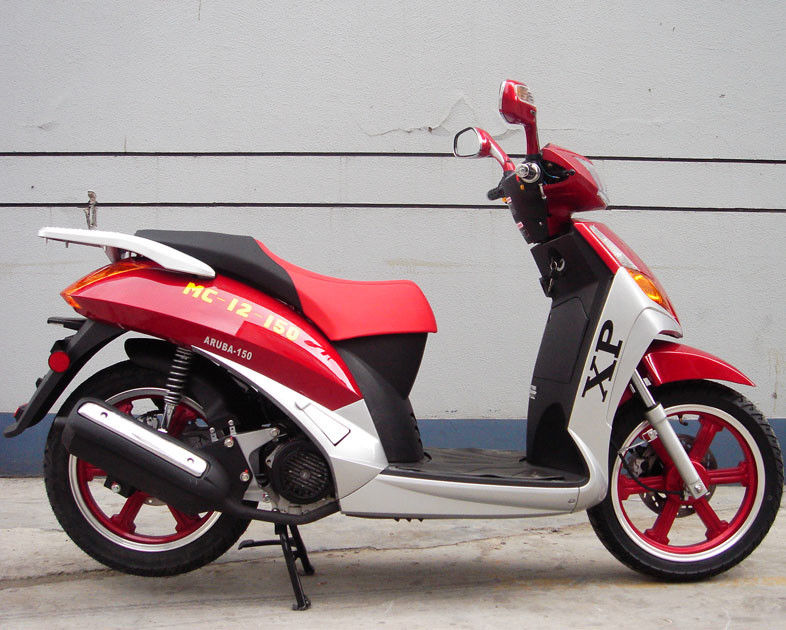 L'aria forzata adulta di Cvt del freno di Brum della parte posteriore del motorino 150cc del gas della gomma a 16 pollici ha raffreddato il motore