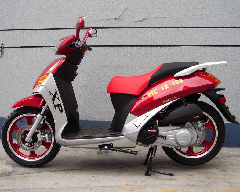 L'aria forzata adulta di Cvt del freno di Brum della parte posteriore del motorino 150cc del gas della gomma a 16 pollici ha raffreddato il motore