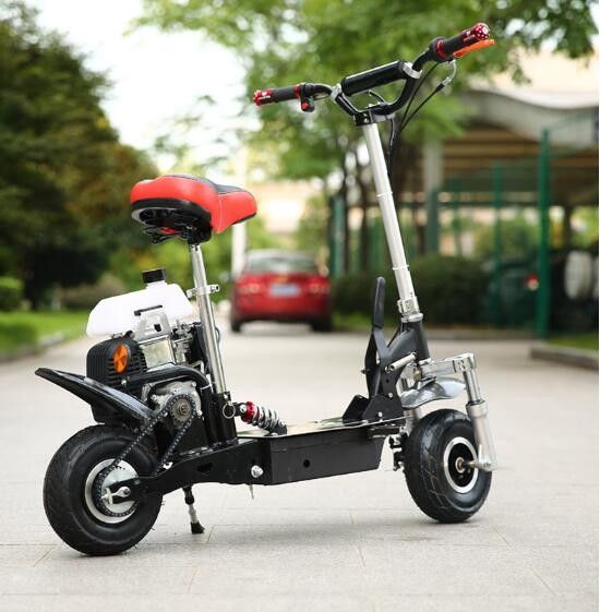mini acciaio ad alta resistenza del motorino di motore del colpo 49cc 4 con pneumatico a 10 pollici