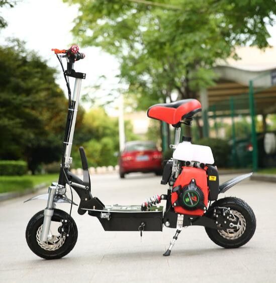 mini acciaio ad alta resistenza del motorino di motore del colpo 49cc 4 con pneumatico a 10 pollici
