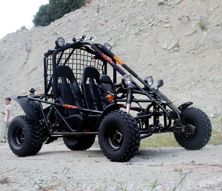 L'aria ha raffreddato il comando a catena elettrico 150cc di inizio dei go-kart di due Seater grande