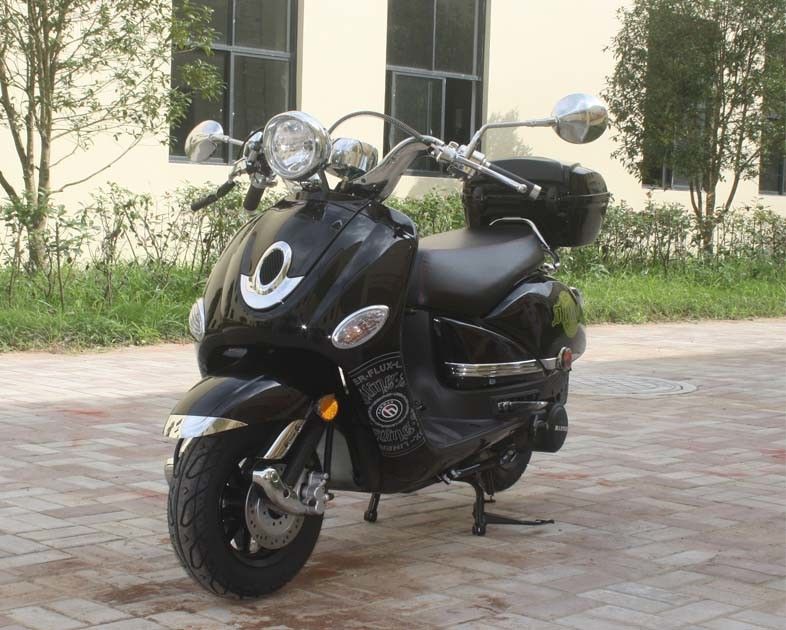 I motorini alimentati a gas scossa/elettrici 150cc per gli adulti con il disco anteriore elevano il tamburo