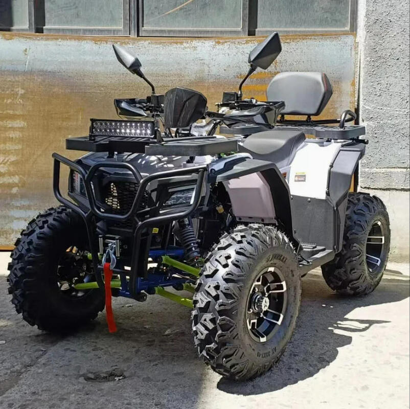 Vendita Calda ATV 200cc 300cc Quad Bike Popolare Motore Cinese Potente Ruote Freno Trasmissione Automatica