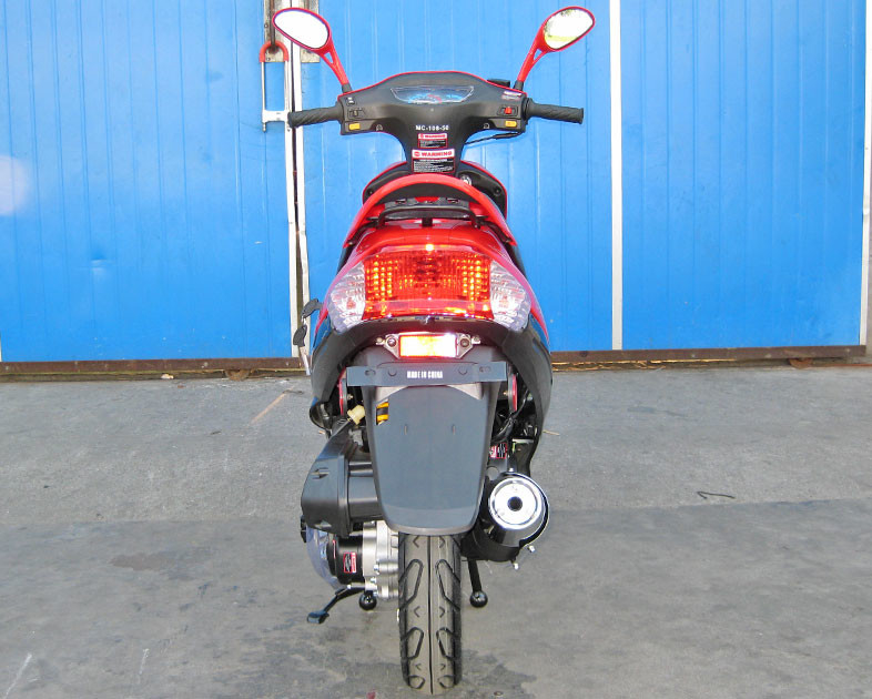 Ventili il motorino adulto raffreddato 65 del motorino di motore dell'accensione di CDI 50CC - l'operazione del freno di mano 70km/H