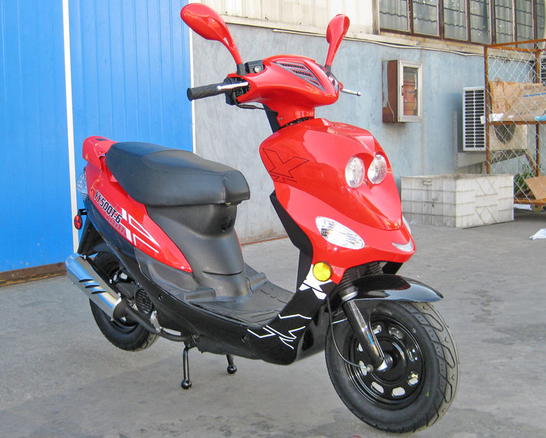 Ventili il motorino adulto raffreddato 65 del motorino di motore dell'accensione di CDI 50CC - l'operazione del freno di mano 70km/H